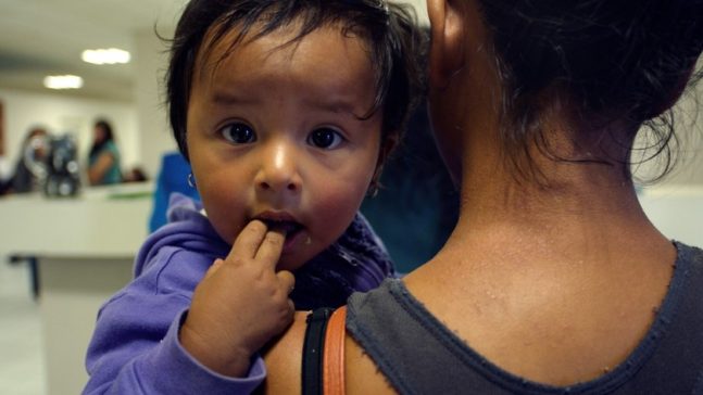 A young girl visits a Mexico City hospital with her mother. Will she ever see a decline in the rise of urban diabetes?