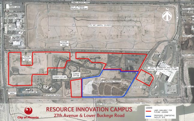 Map of the Resource Innovation Campus