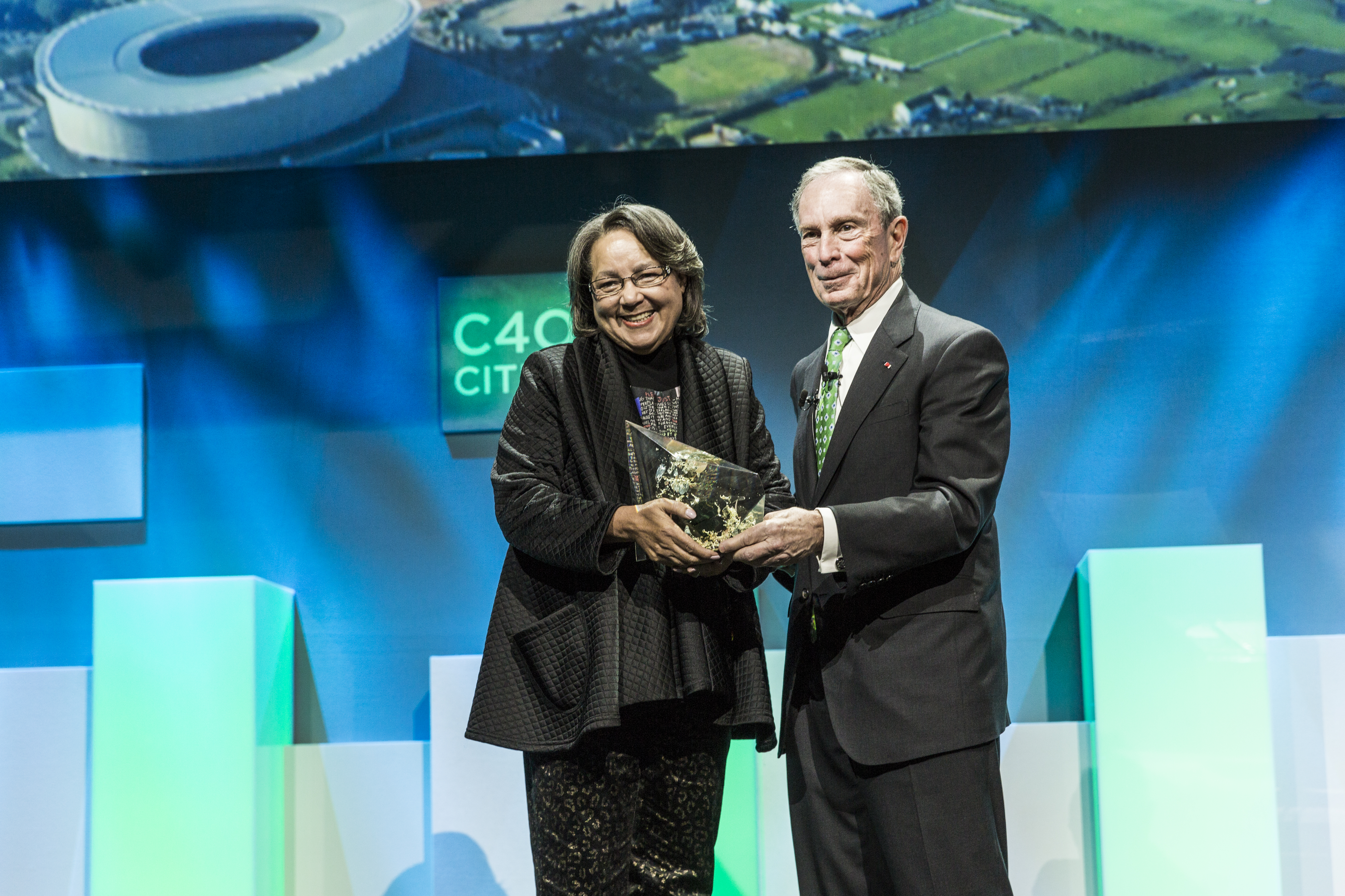 Cape Town was one of 10 winners of the C40 awards held in Paris during COP21 for its Water Conservation and Demand Management (WCWDM) Programme