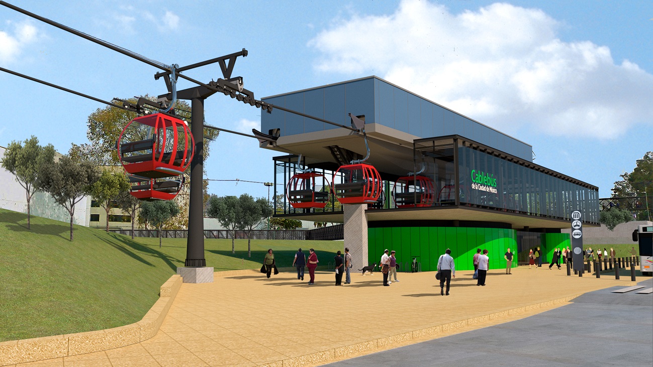 Doppelmayr_Stationsrendering_MexicoCity Doppelmayr Mexico City
