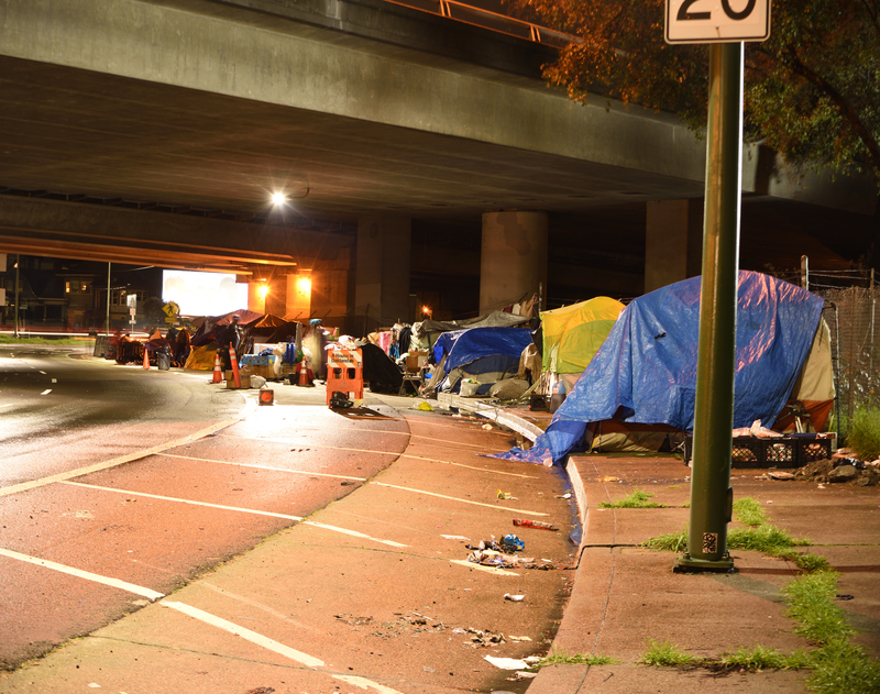 Homeless encampment dreamstime_s_103740165