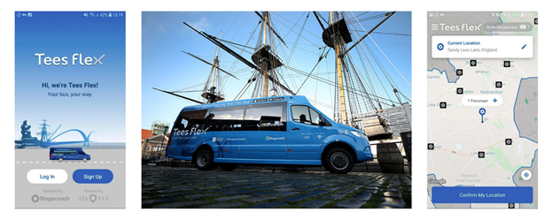 Via on-demand transportation