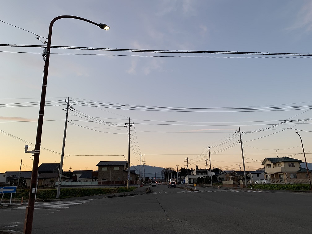 Nasushiobara city project-enviroment sensor and GW on streetlight pole(2)