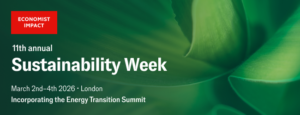 Economist Sustainability Week @ Intercontinental London - the O2 | England | United Kingdom